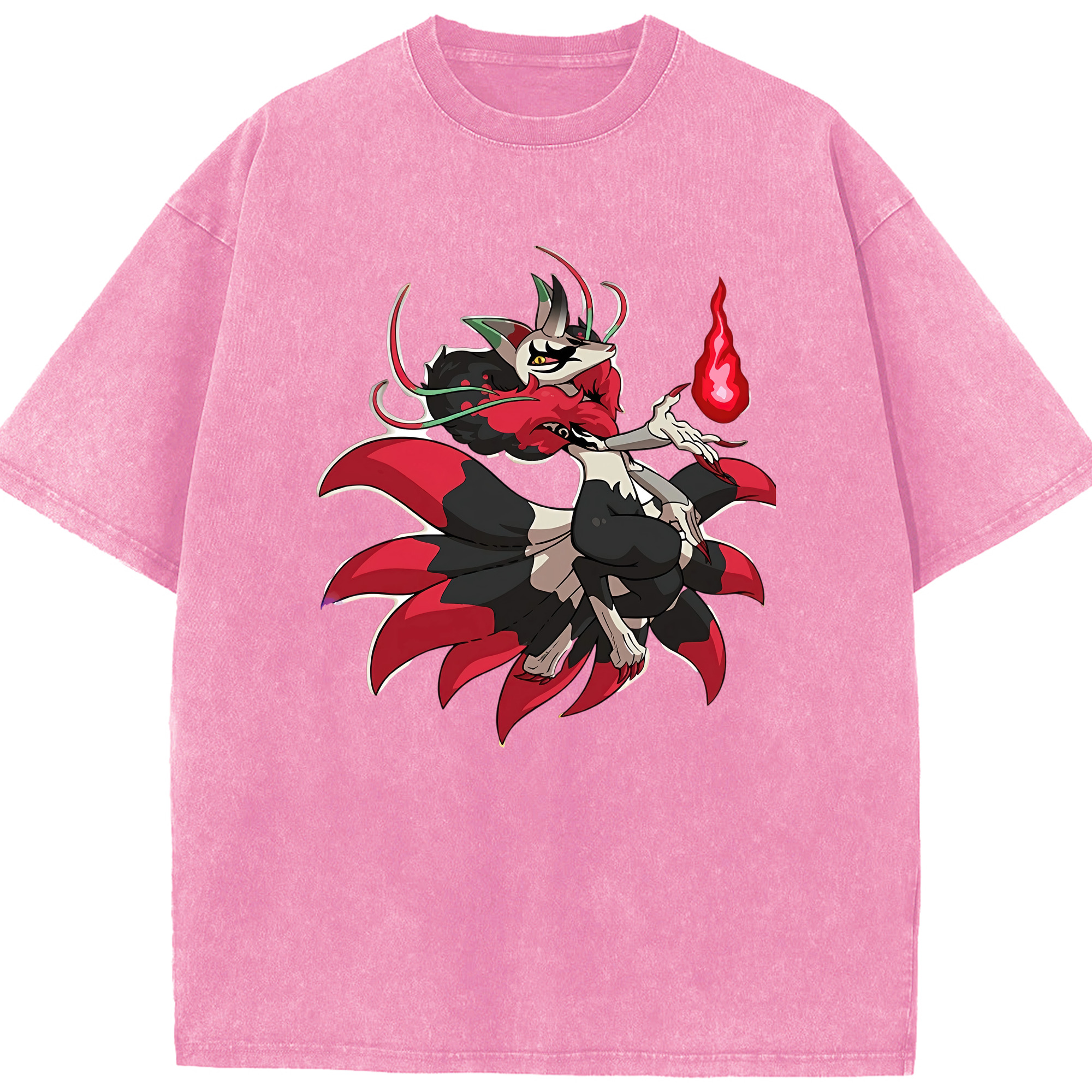 （画像用） 妖怪ウォッチ Yo-kai Watch 綿100% ヴィンテージ風 半袖Tシャツ（フロントプリント）